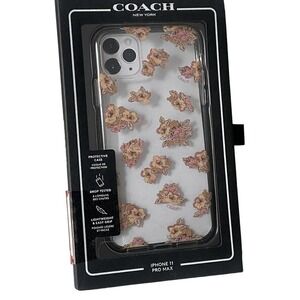 Coach iPhone 11 Pro Max Case – Floral Print, NWT